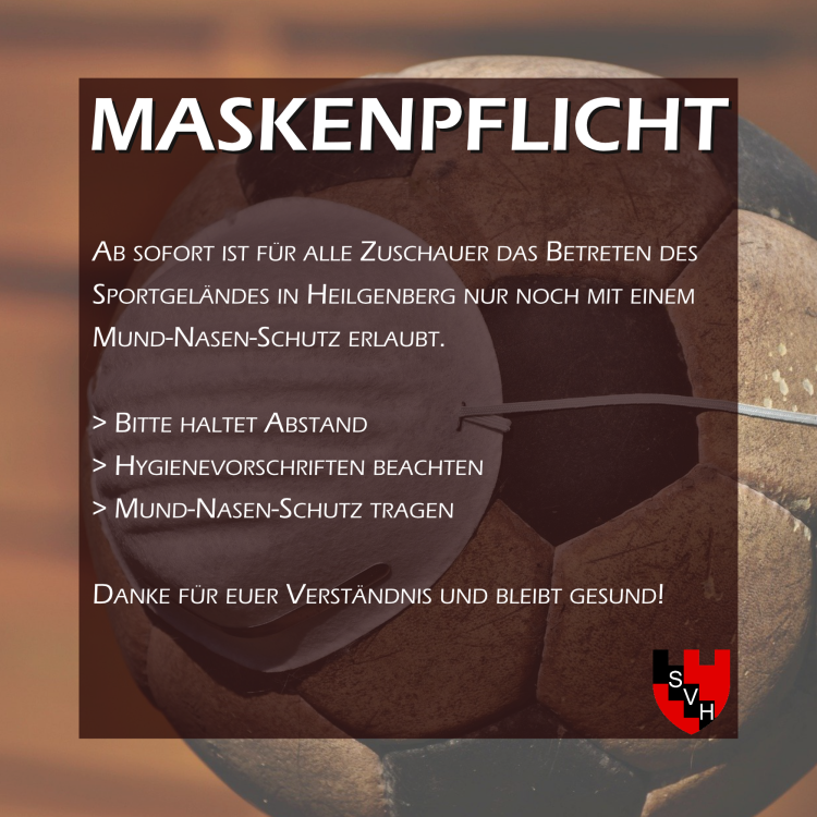 Maskenpflicht Verkündung